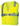 Self Extinguishing Mesh Safety Vest, Pyramex RVZ21SE Series Type R Class 2 Self Extinguishing Mesh Safety Vest Yellow/Orange