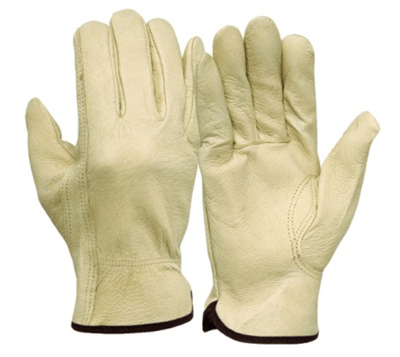Pyramex GL4001K Grain Pigskin Leather Driver Gloves (Dozen)