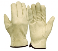 Pyramex GL4001K Grain Pigskin Leather Driver Gloves (Dozen)