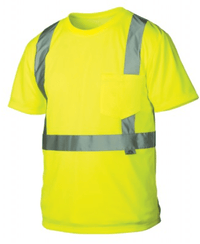 Hi Vis Safety Shirts, Pyramex RTS21Series Type R Class 2 Safety Shirt