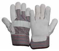 Pyramex GL1001W Split Cowhide Leather Palm Work Gloves (Dozen)