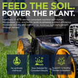 17-18-18 HumiSync Plant Food Powder | Balanced NPK Fertilizer with Humic Acid for Lawn, Garden, Vegetables, Flowers, Trees & Shrubs - All Purpose Garden Fertilizer