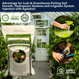 Azomite Granulated Trace Minerals - Nourishment for Plant Growth and Roots - Soluble and Re-mineralize Soil