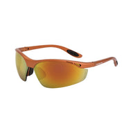 Crossfire Talon Performance Safety Eyewear - Copper Frame - Red Mirror Lens