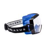 Radians TXEG1 Thraxus™ IQuity Goggle - Black/Blue Frame - Clear Anti-Fog Lens
