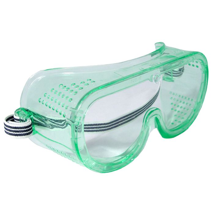 Radians Perforated Safety Goggle - Clear Anti-Fog Lens