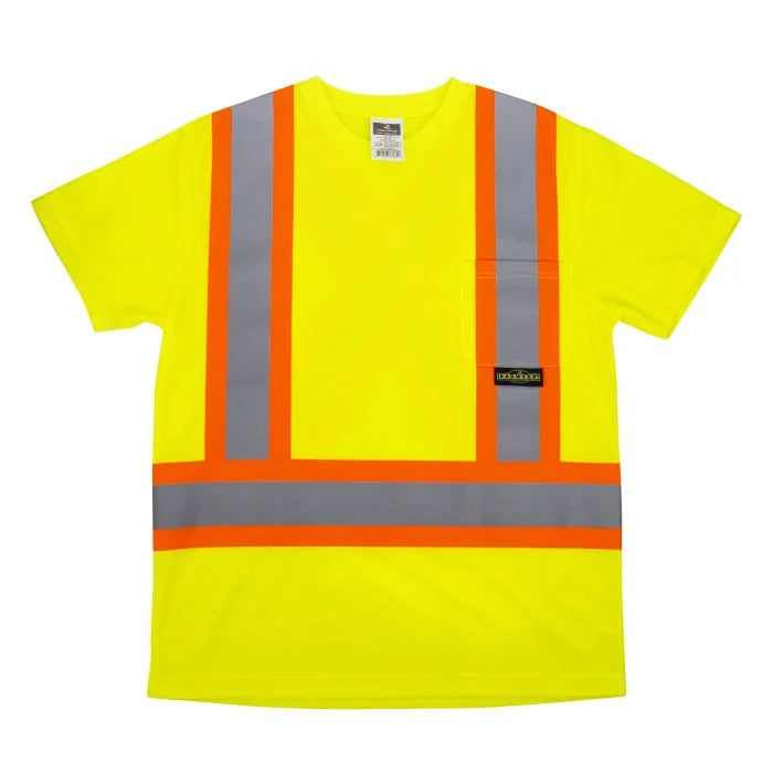 Radians ST11X Class 2 Short Sleeve Safety T-Shirt X-Back