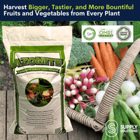 Azomite Granulated Trace Minerals - Nourishment for Plant Growth and Roots - Soluble and Re-mineralize Soil