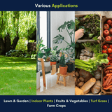 Supply Solutions 10-10-10 Complete Lawn & Garden Granular Fertilizer with Micronutrients – Balanced NPK Plant Food for Soil Health, Blooms & Roots – Safe for Vegetables, Fruits, Lawns
