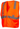 Pyramex RVZ21CP Series Type R Class 2 Mesh Safety Vest with Clear Pocket Yellow/Orange