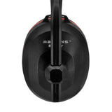 Radians Silencer® Earmuff in Clamshell - Black & Red