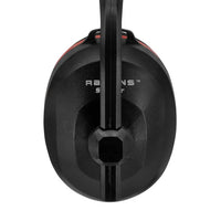 Radians Silencer® Earmuff in Clamshell - Black & Red