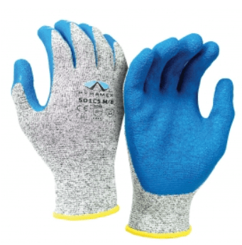 Pyramex GL501C5 ArchonX Crinkle Latex Gloves (Dozen)
