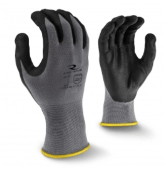Radians RWG13 Nylon Shell Foam Nitrile Gripper Glove (sold by dozen)