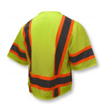Class 3 Surveyor Safety Vest, Radians SV63G Two-Tone Type R Class 3 Surveyor Safety Vest - Yellow/Orange