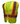 Economy Class 2 Safety Vest, Radians Two-Tone Economy Type R Class 2 Safety Vest Yellow/Orange
