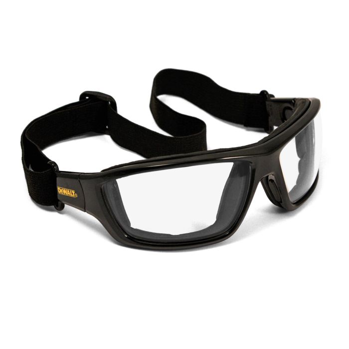 DEWALT DPG83 Converter™ Protective Eyewear - Black Frame - Clear Anti-Fog Lens