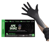 APE SKINZ 7 Mil Nitrile Gloves Disposable Industrial Powder & Latex Free