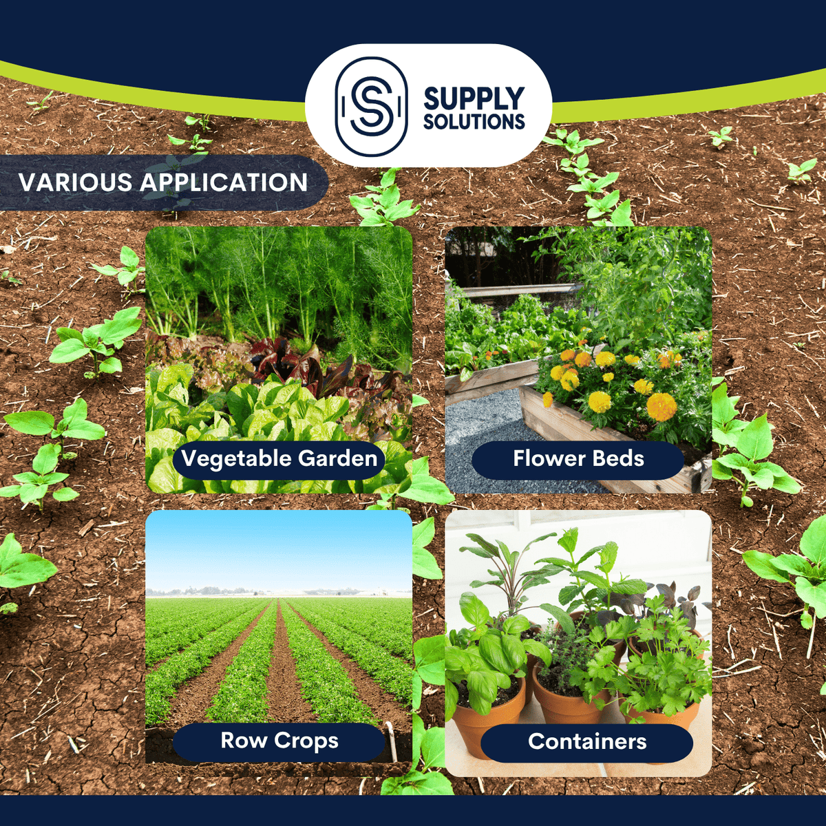 Supply Solutions Pacific Bounty Organic Shrimp Fertilizer 6-8-0 | 13% Calcium | Natural Phosphorus-Rich Fertilizer for Tomatoes, Peppers, and Flowering Plants | Soil-Building