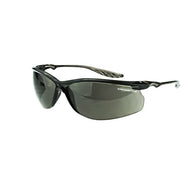 Crossfire 24Seven® Performance Safety Eyewear - Crystal Black Frame - Smoke Lens