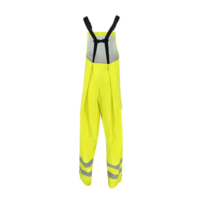 Radians RW08 Class E Self Extinguishing Rain Bib with Safety Fly