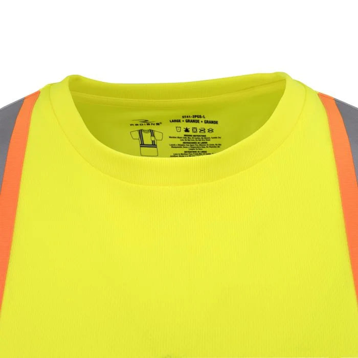 Radians ST41-2 Class 2 Mesh Short Sleeve T-Shirt with Contrast Trim