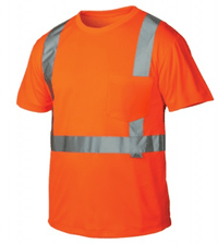 Hi Vis Safety Shirts, Pyramex RTS21Series Type R Class 2 Safety Shirt