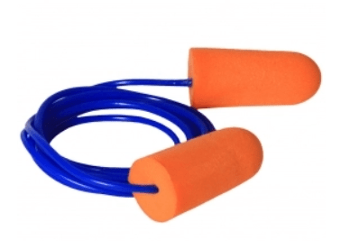 Radians Resistor Corded Disposable Foam Ear Plugs - NRR 32dB Box of 100