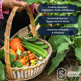 Supply Solutions 16-16-16 Complete Lawn & Garden All Purpose Granular Fertilizer - The Ultimate Plant Food for Lush Greenery & Vibrant Blooms - for All Plants, Vegetables, Fruits, and Berries