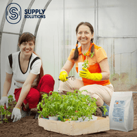 Supply Solutions Organic Crab Meal Fertilizer 4-2-0 | 18% Calcium | Natural Soil Amendment for Garden, Lawn, and Flower Beds | Improves Soil Health & Boosts Plant Growth