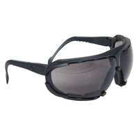 Radians Dagger™ Foam Lined Safety Goggle - Black Frame - Smoke Anti-Fog Lens