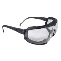 Radians Dagger™ Foam Lined Safety Goggle - Black Frame - Clear Anti-Fog Lens