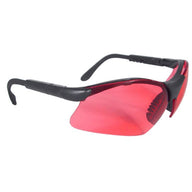 Radians Revelation™ Safety Eyewear - Black Frame - Vermillion Lens