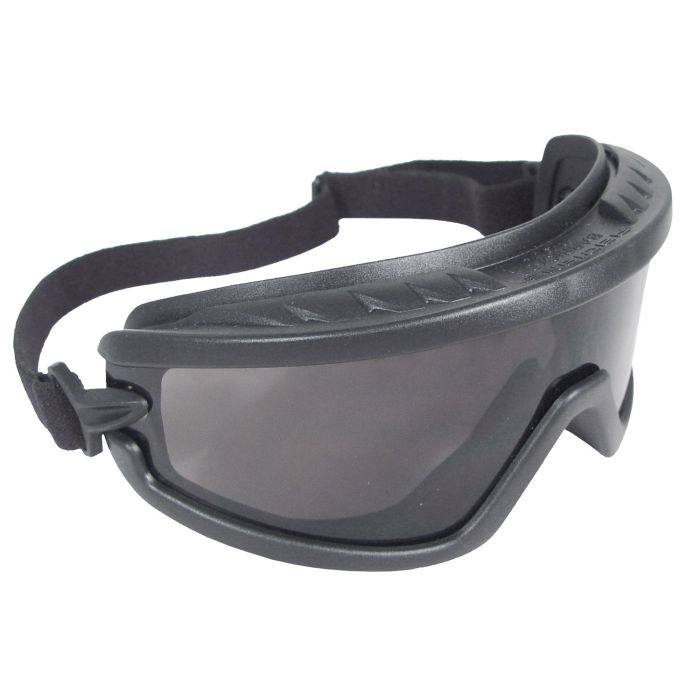Radians Barricade™ Safety Goggle - Black Frame - Smoke Anti-Fog Lens