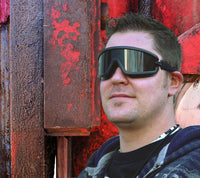 Radians Barricade™ Safety Goggle - Black Frame - Smoke Anti-Fog Lens