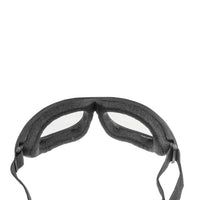 Crossfire Element Foam Lined Safety Goggle - Black Frame - Yellow Anti-Fog Lens
