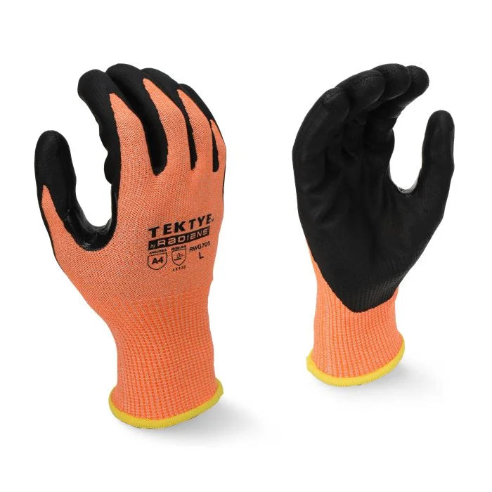 Radians RWG705 TEKTYE® Reinforced Thumb A4 Cut Protection Glove