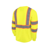 Radians ST41-3 Class 3 Mesh Long Sleeve T-Shirt with Contrast Trim