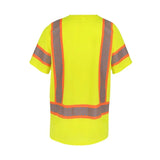 Radians ST42B Class 3 Color Block Short Sleeve T-Shirt with Contrasting Tape