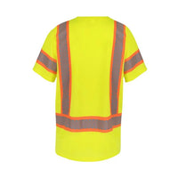 Radians ST42B Class 3 Color Block Short Sleeve T-Shirt with Contrasting Tape