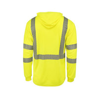 Radians ST61-3 Hooded Type R Class 3 Mesh Long Sleeve T-Shirt w/ UV Protection