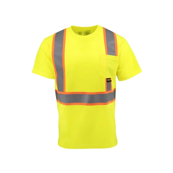 Radians ST41-2 Class 2 Mesh Short Sleeve T-Shirt with Contrast Trim