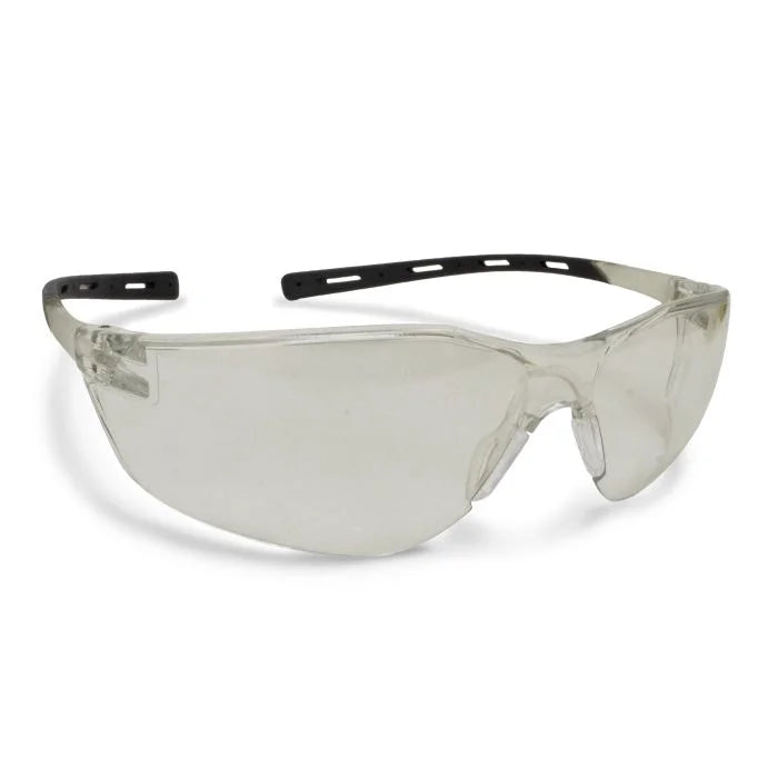 Radians Tecona® Safety Eyewear - Clear Frame - Indoor/Outdoor Lens