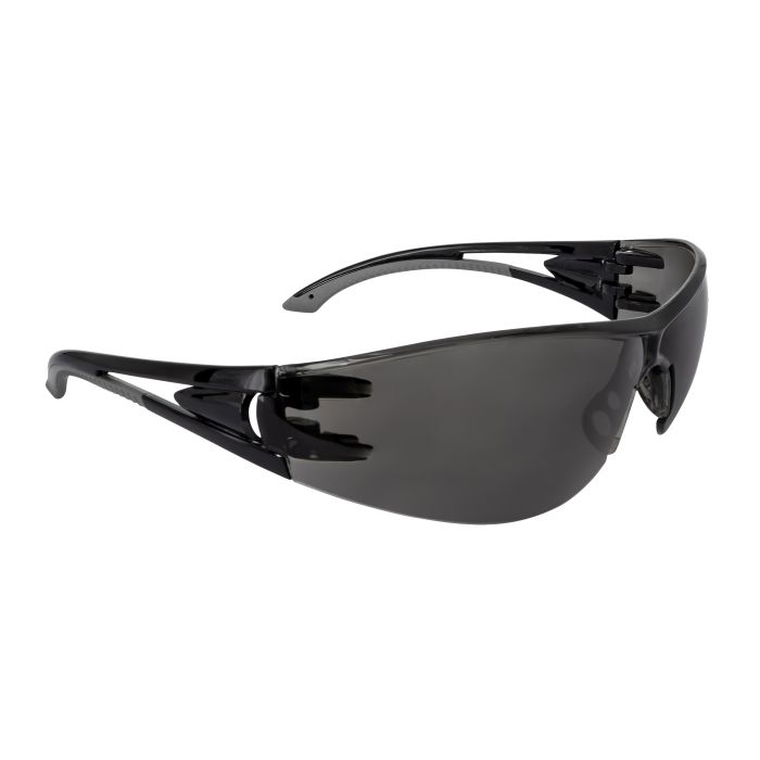Radians Optima™ Safety Eyewear - Black Frame - Smoke Lens