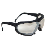 Radians Dagger™ Foam Lined Safety Goggle - Black Frame - Indoor/Outdoor Anti-Fog Lens