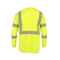 Radians ST921 7.75 oz Class 3 Long Sleeve FR T-shirt with Segmented Reflective Tape