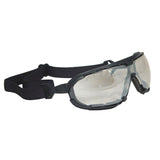 Radians Dagger™ Foam Lined Safety Goggle - Black Frame - Indoor/Outdoor Anti-Fog Lens