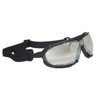 Radians Dagger™ Foam Lined Safety Goggle - Black Frame - Indoor/Outdoor Anti-Fog Lens