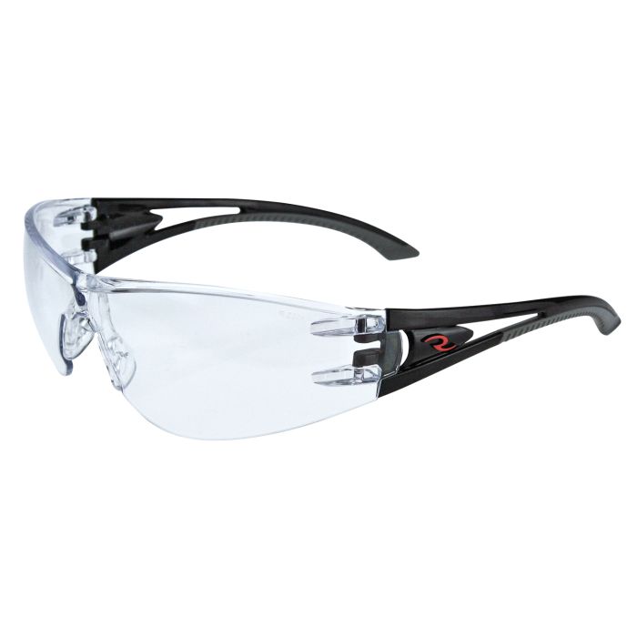 Radians Optima™ Safety Eyewear - Black Frame - Clear Anti-Fog Lens