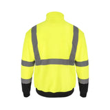 Radians SJ34B-3 Class 3 Color Blocked 1/4 Zip Sweatshirt